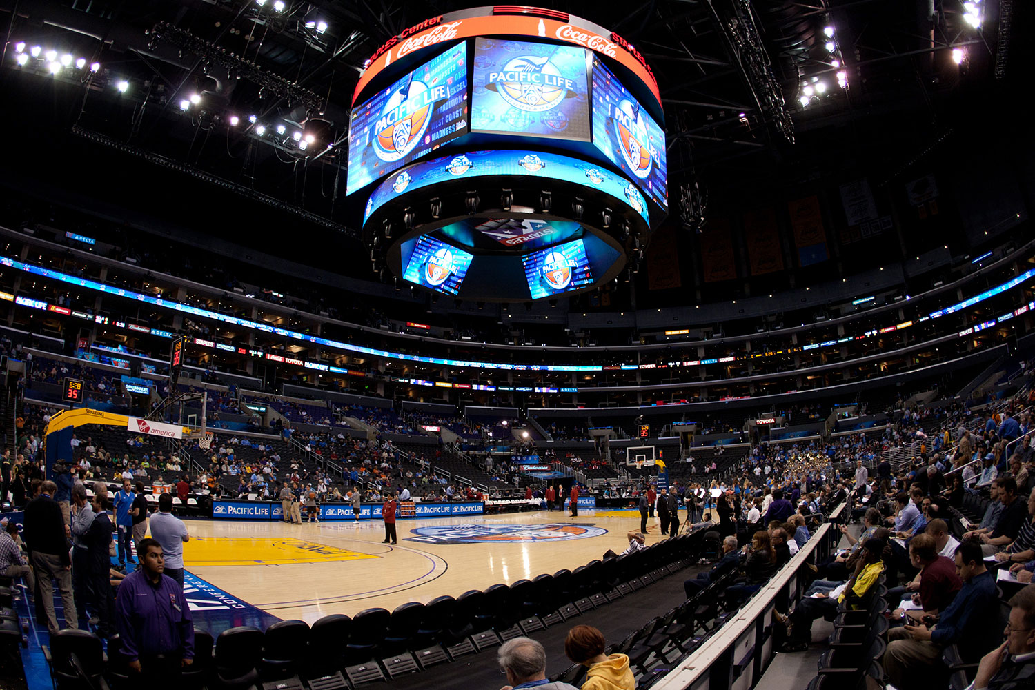 NBA Basketball Court
