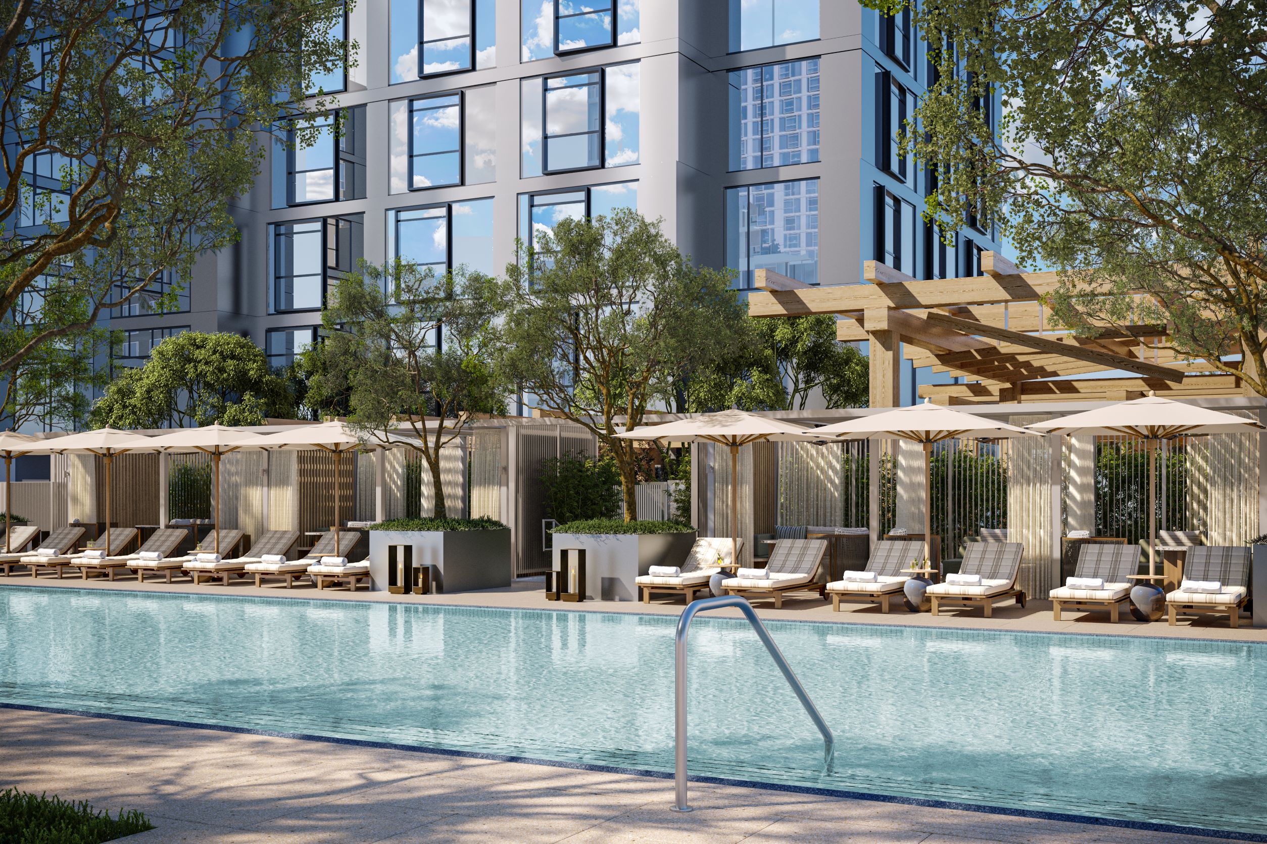 Conrad Los Angeles Pool